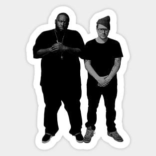 Run The Jewels - Retro 80s Sticker